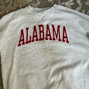 Alabama crimson tide crewneck size small